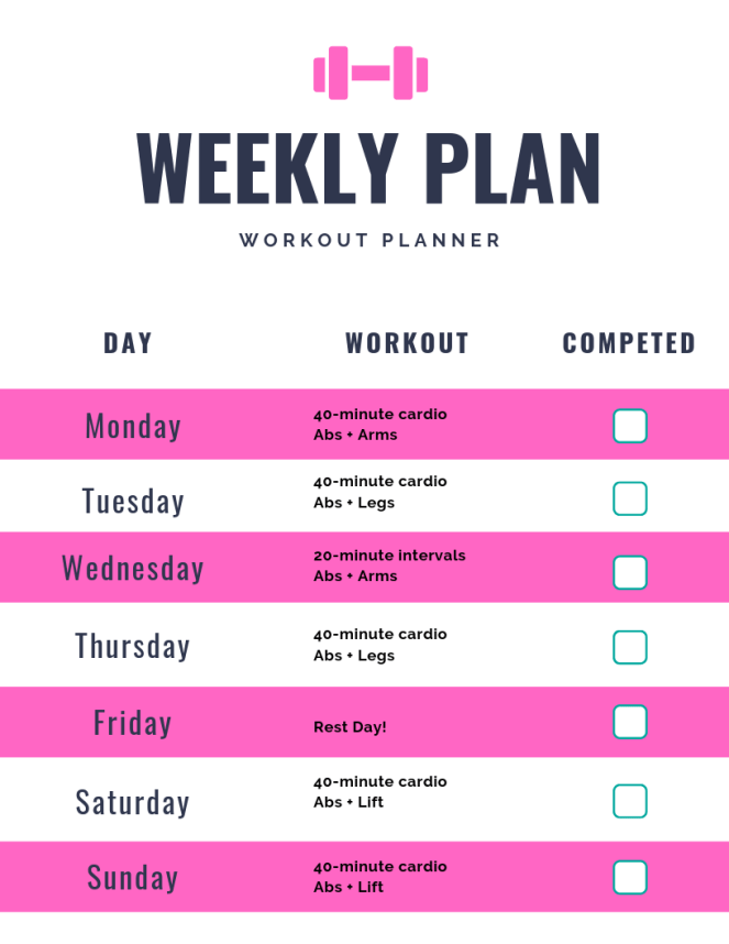 Workout Plan Blog
